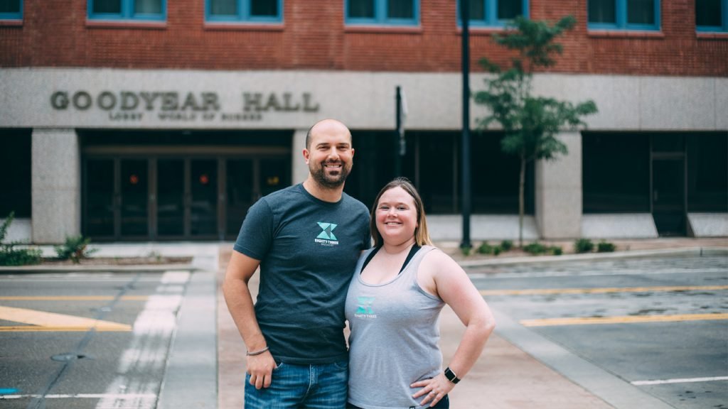 Co-Founders Chris and Steph